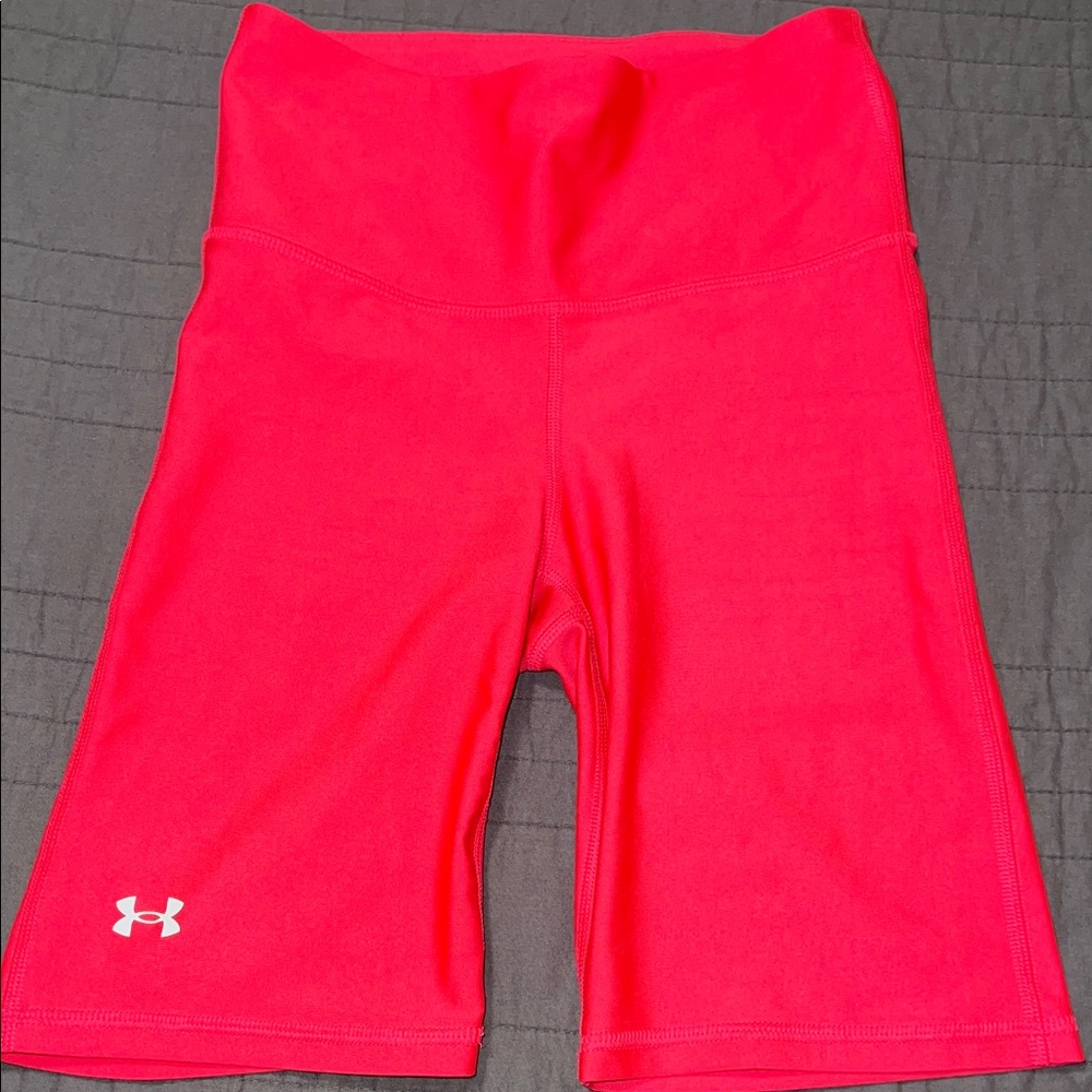 Under Armour Women's Vibrant Pink Athletic Shorts